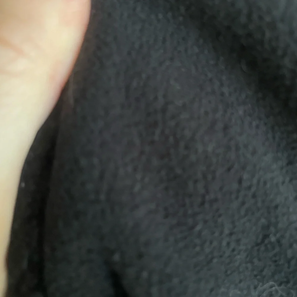 Hollister Textured Black Outerwear medium mens